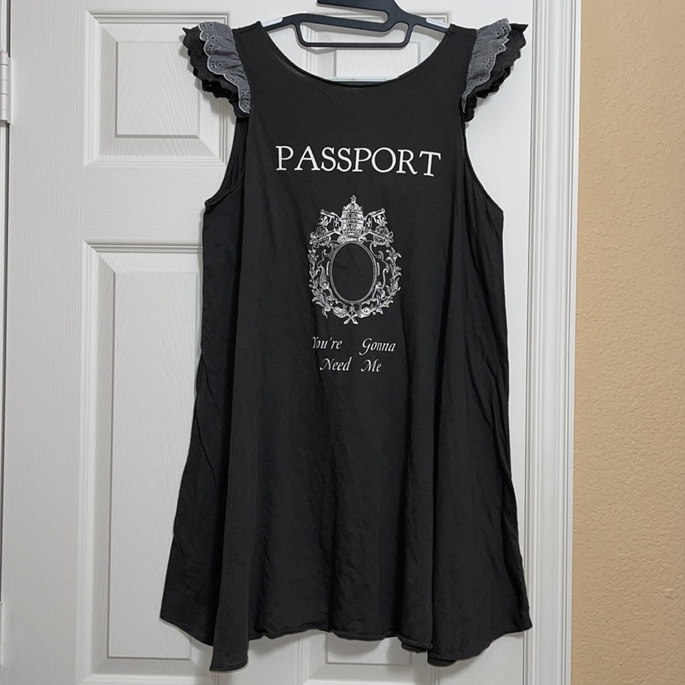 Wildfox Passport T-shirt Dress